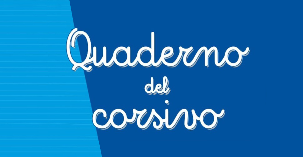 quaderno del corsivo