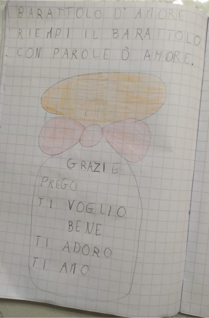 San valentino a scuola in prima