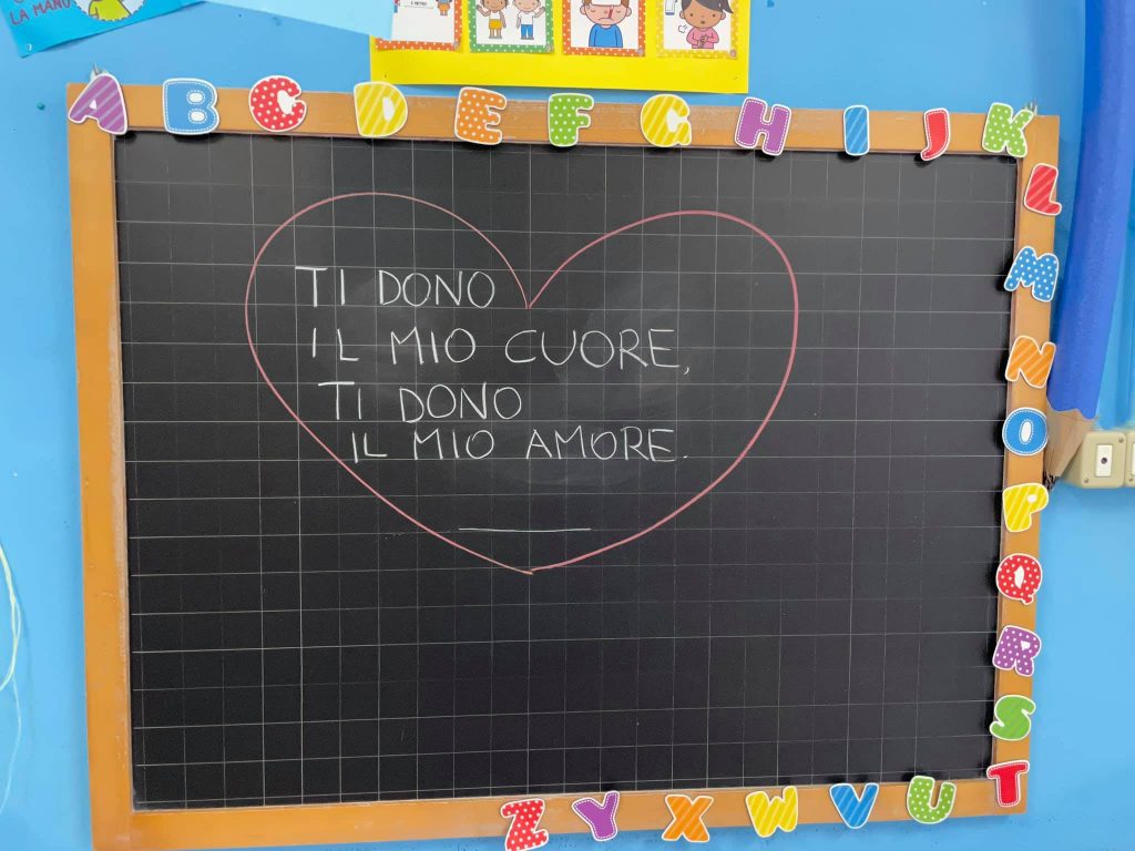 San valentino a scuola in prima