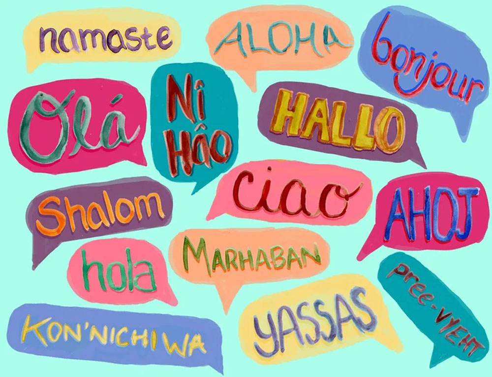 cartellone giornata internazionale della lingua madre