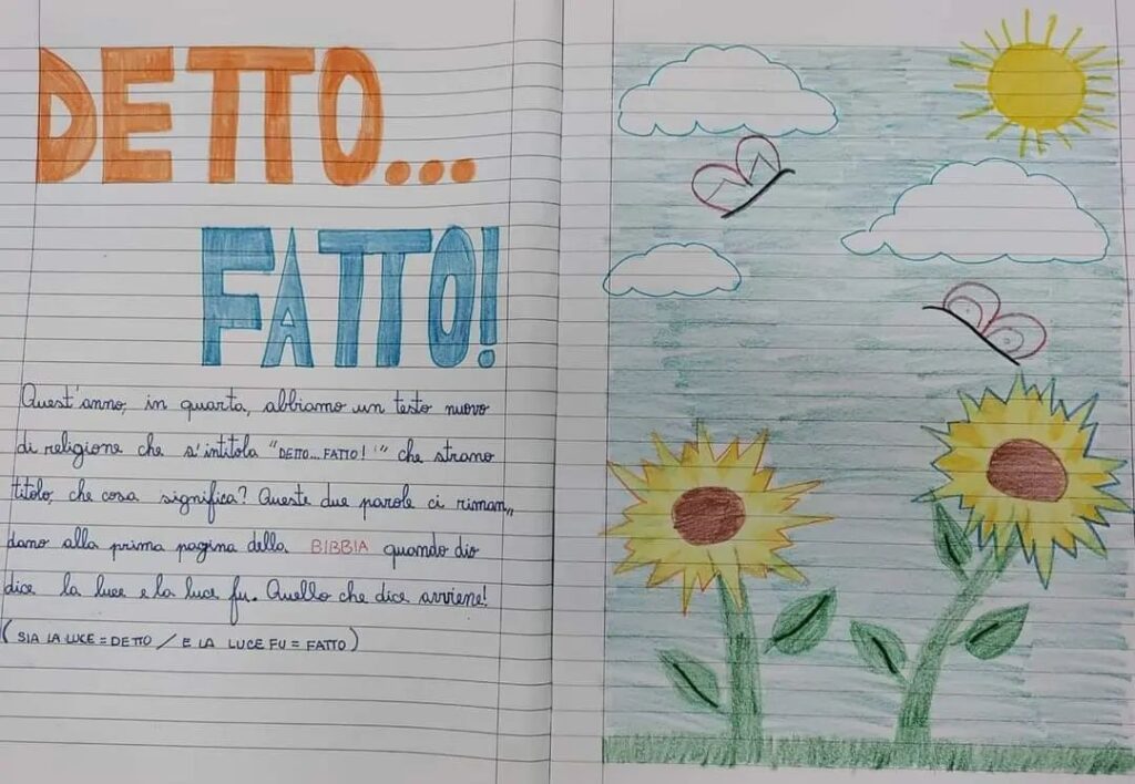 detto fatto quaderno