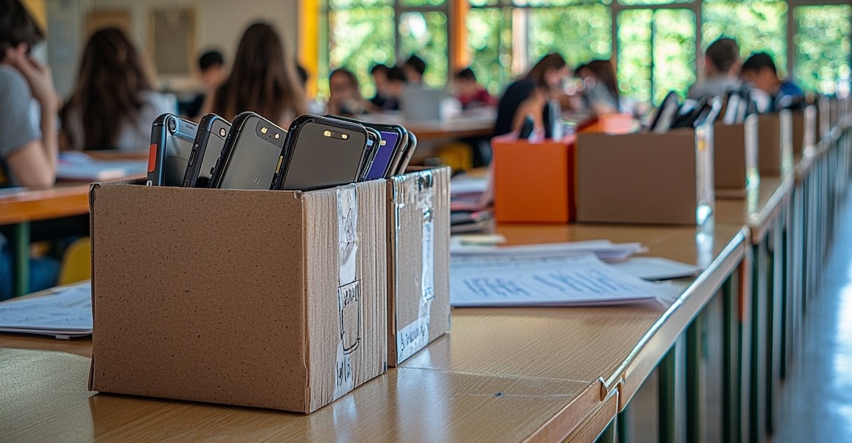 contraria al divieto dei cellulari